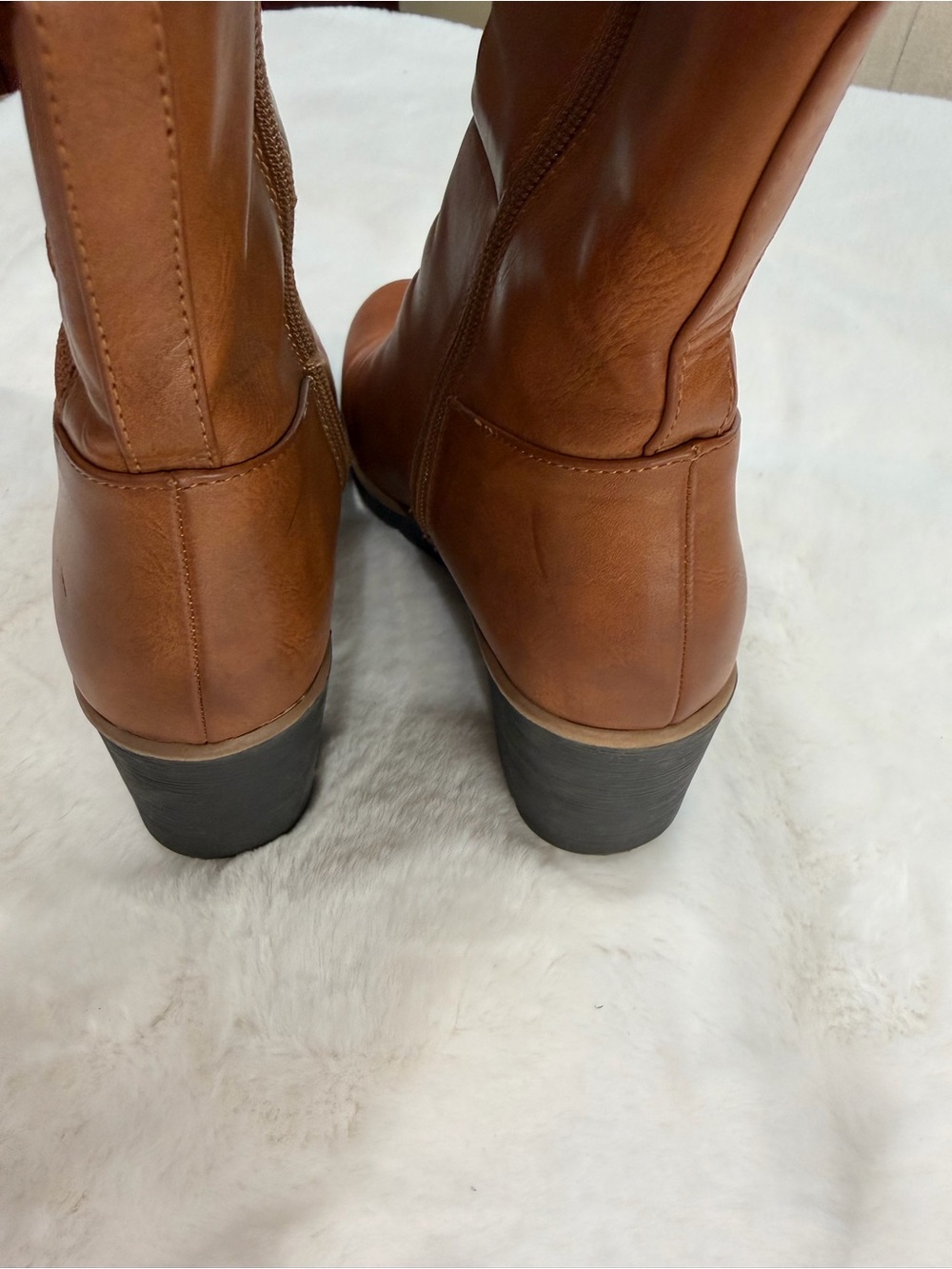Soul Naturalizer Women’s Adrian Tall Wedge Boot - Brown Size 7.5 - Picture 6 of 8